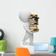 3D Small People Carrying Wall Decal