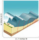 Tsunami Wall Decal