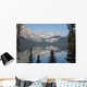 Mountain Lake Reflecting Mountain Wall Decal