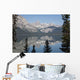 Mountain Lake Reflecting Mountain Wall Decal