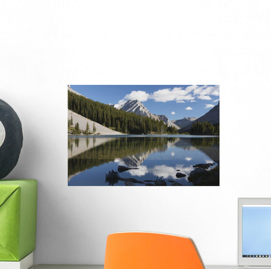 Mountain Reflecting Wall Decal
