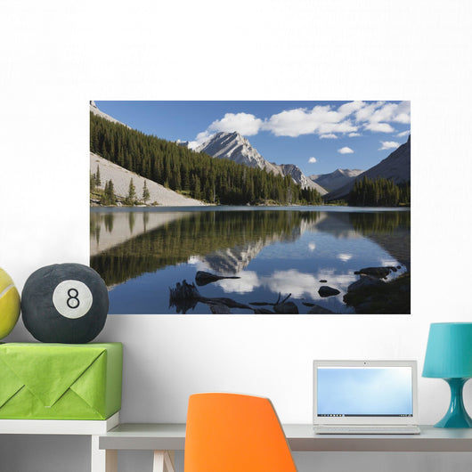 Mountain Reflecting Wall Decal