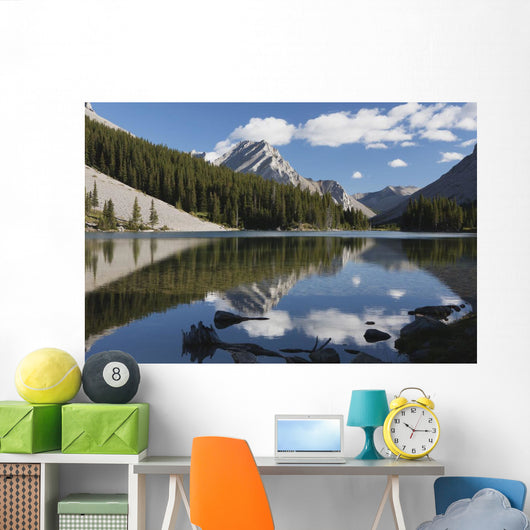 Mountain Reflecting Wall Decal