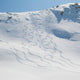 Ski Tracks Snow Mountain Wall Decal
