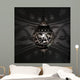 Illuminated Hanging Light Fixture Wall Decal