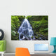 Waterfall with Lush Foliage Wall Decal