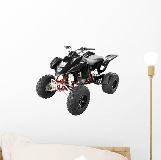 Black 4x4 Quadbike Wall Decal