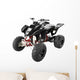 Black 4x4 Quadbike Wall Decal