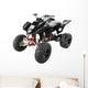 Black 4x4 Quadbike Wall Decal