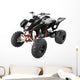 Black 4x4 Quadbike Wall Decal