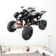 Black 4x4 Quadbike Wall Decal