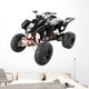 Black 4x4 Quadbike Wall Decal