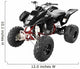 Black 4x4 Quadbike Wall Decal