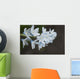 Up White Flowers Lake Wall Decal