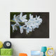 Up White Flowers Lake Wall Decal