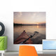 Bow Red Kayak and Wall Decal