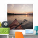 Bow Red Kayak and Wall Decal
