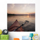 Bow Red Kayak and Wall Decal