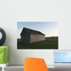 Wooden Shed Middle Grass Wall Decal