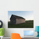 Wooden Shed Middle Grass Wall Decal