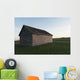 Wooden Shed Middle Grass Wall Decal