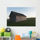Wooden Shed Middle Grass Wall Decal