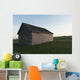 Wooden Shed Middle Grass Wall Decal