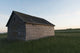 Wooden Shed Middle Grass Wall Decal