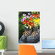 Colourful Flowers Growing Wall Decal