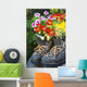Colourful Flowers Growing Wall Decal