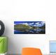 Panorama Mountains Reflecting Wall Decal