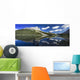 Panorama Mountains Reflecting Wall Decal