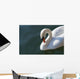 High Angle up Swan Wall Decal