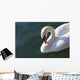 High Angle up Swan Wall Decal