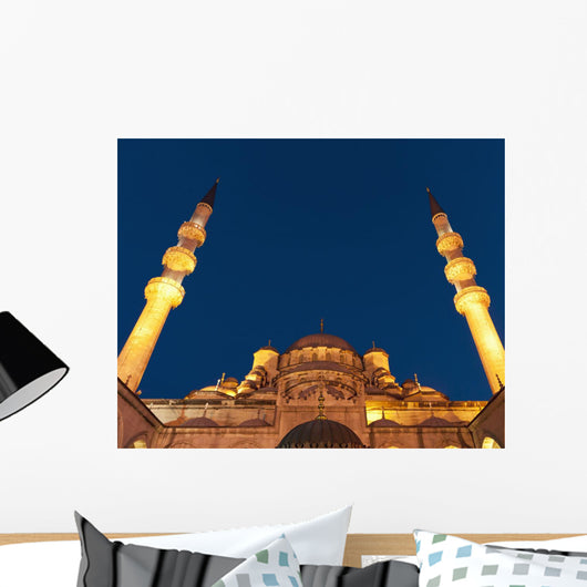 Low Angle Mosque Valide Wall Decal