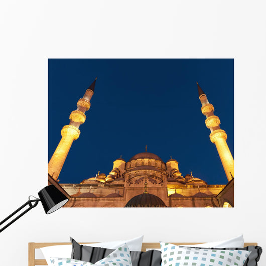 Low Angle Mosque Valide Wall Decal