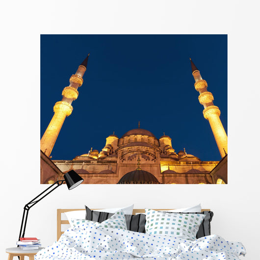 Low Angle Mosque Valide Wall Decal