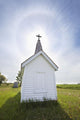 Cross Crypt with Sun Wall Decal