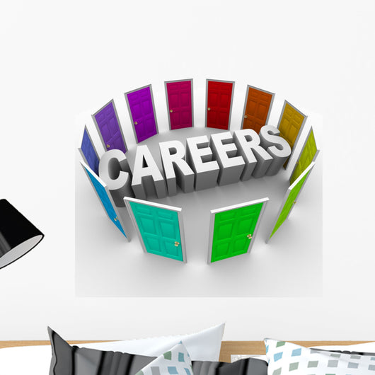 Business Words Careers Wall Decal