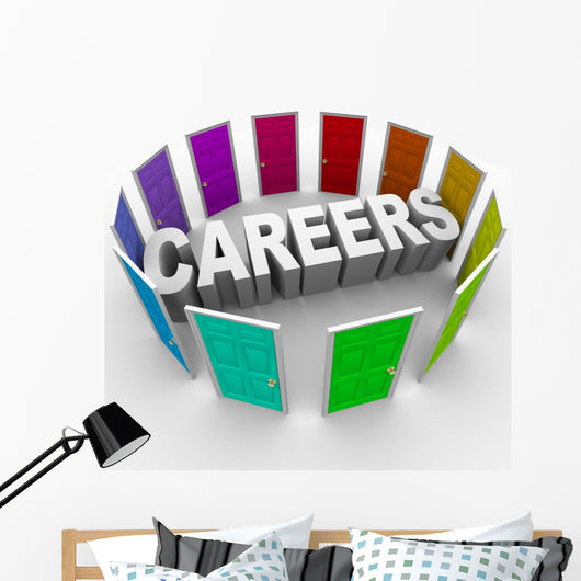 Business Words Careers Wall Decal