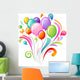 Colourful Splash with Balloons
