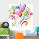 Colourful Splash with Balloons