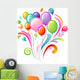 Colourful Splash with Balloons