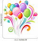 Colourful Splash with Balloons