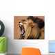 African Lion Wall Mural