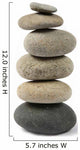 pebble in perspective Wall Decal