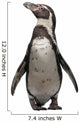 Front Humboldt Penguin Standing Wall Decal