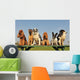 petits chiens sages Wall Mural