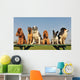 petits chiens sages Wall Mural