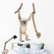 Young Pileated Gibbon Wall Decal